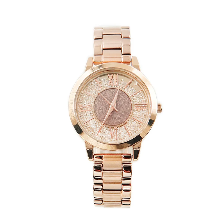 

New Style Delicacy Alloy Fashion Hand Watch For Girl Stainless Steel Wrist Band For Watch