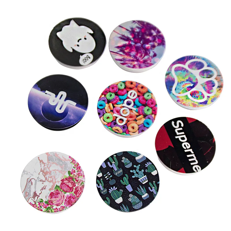 

Wholesale Free Custom LOGO Phone Grip Stand Socket Desktop Tablet pc/Smart Phone Holder for poPPING