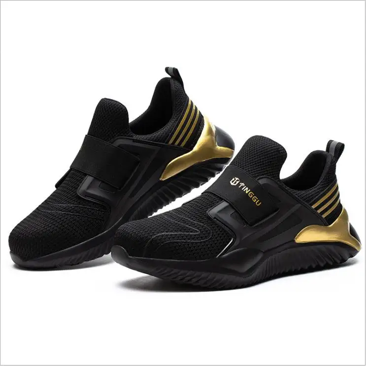 

Wholesale customized anti-smash and anti-puncture protective shoes breathable comfortable leisure safety shoes