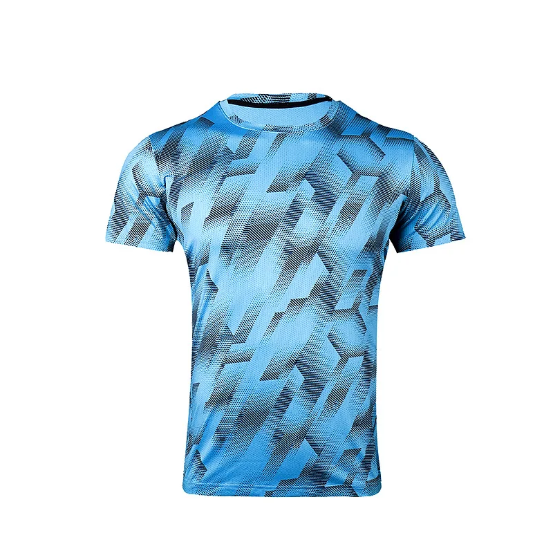 

huayida Europe and the United States men's quick dry sport T-shirt with round neck men clothes t shirt, Customized color