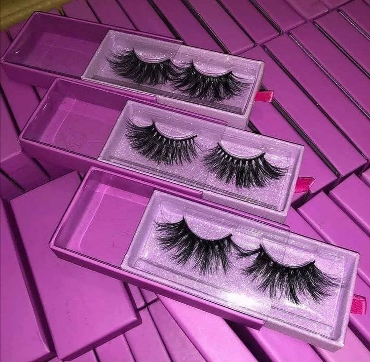 

3D Mink Eyelashes short Wispy Lashes False Eyelashes Natural Fluffy Long Dramatic Eyelashes with free packaging