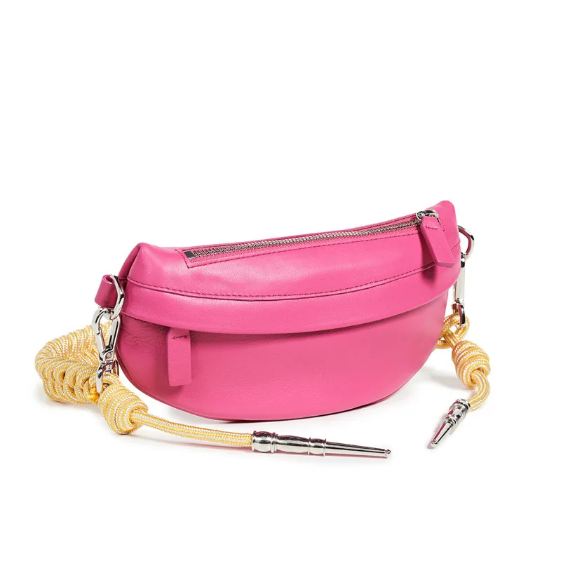

wholesale fasion designer custom waterproof leather luxury women chest bag