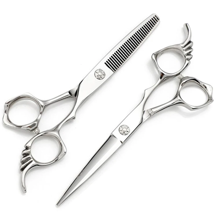 

6.7inch sliver simple household professional hair cutting scissors set