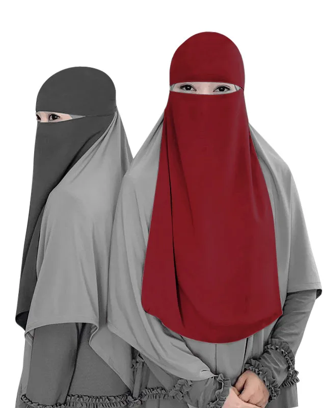 

Hot Selling Muslim Long Hijab Veil Prayer Abaya Arab Islamic Prayer Clothing Niqab, As picture