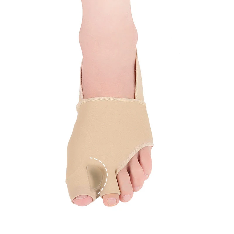 

Amazon Hot Sale Skin Big Bone Orthopedic Bunion Correction Pedicure Socks Silicone Hallux Valgus Braces Toes Separator