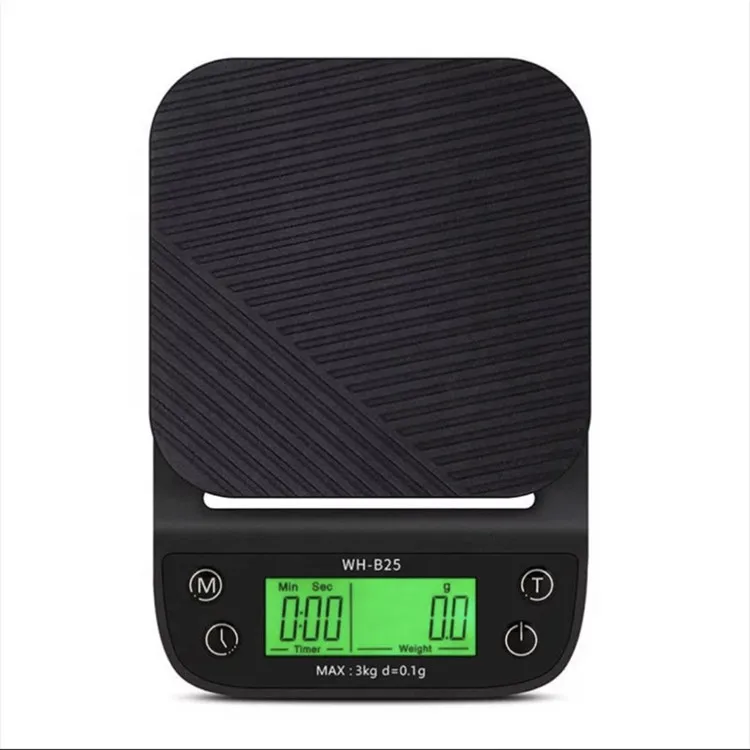 

Digital Coffee Scale with Timer- Baking Table Weighting V60 Drip Coffee Mini Kitchen