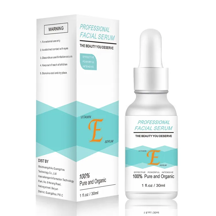 

Wholesale 30ml Whitening Anti Wrinkle Skin Care Face Serum Organic Vitamin E Serum With Hyaluronic Acid