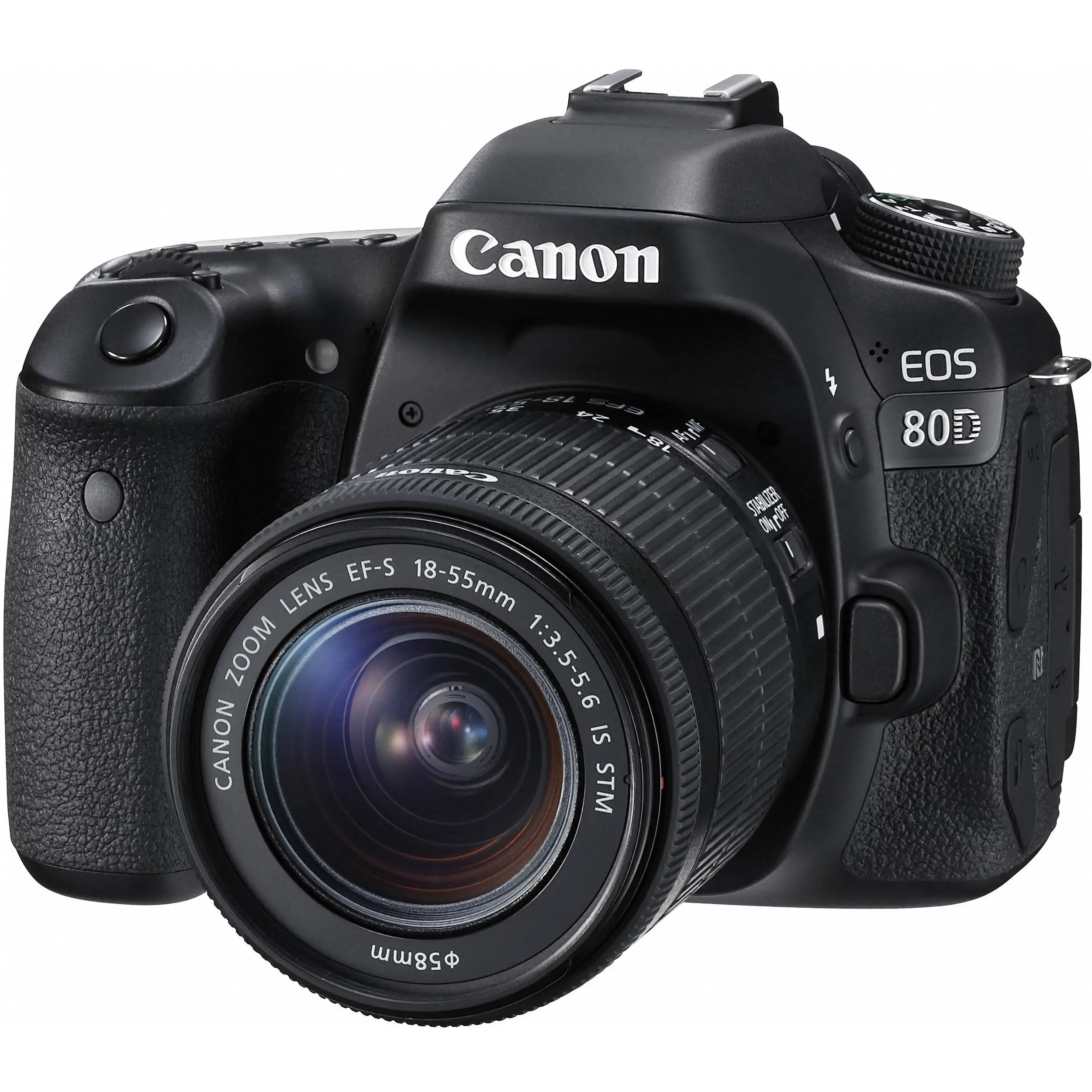 

Canon EOS 80D DSLR Camera with 18-55mm F3.5-5.6 IS STM Lens