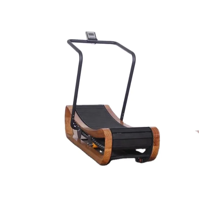 

commercial curved treadmill unpowered gym fitness equipment exercise running machine