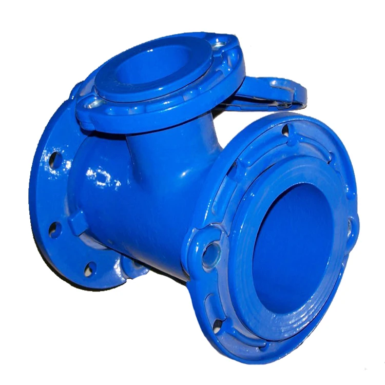 Ggg50 Bs En545 Ductile Iron Pipe Fitting All Loosing Flange Tee Epoxy ...