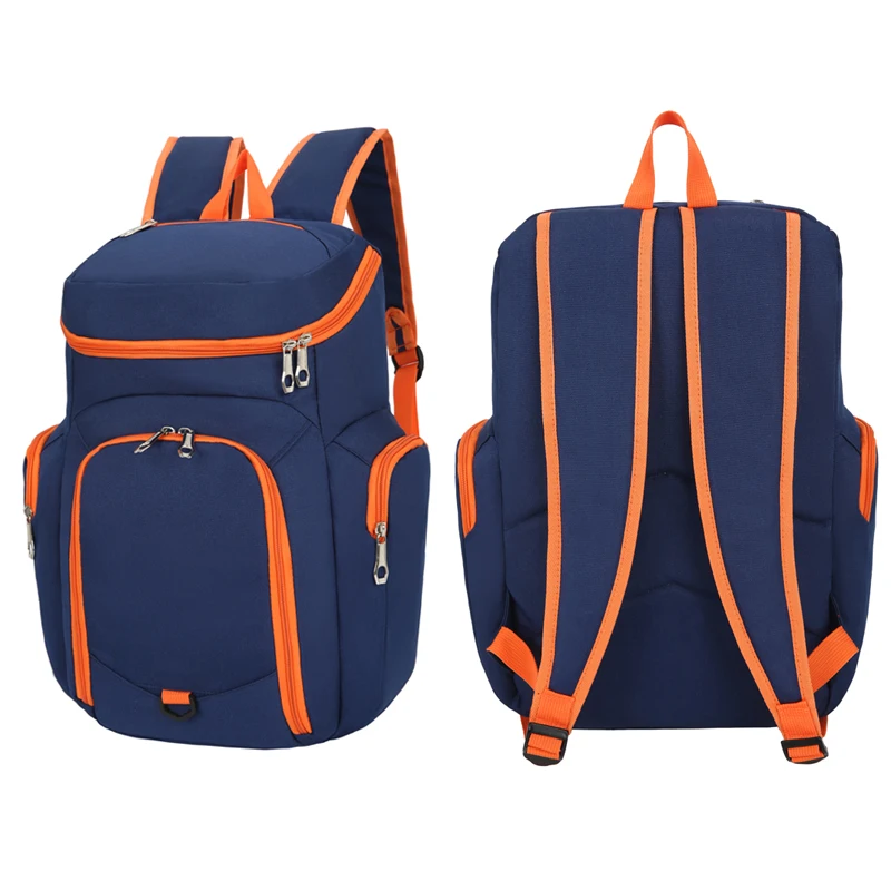 

Custom Logo Travel Rolltop Backpack Gym Sport Football Basketball Backpack Men