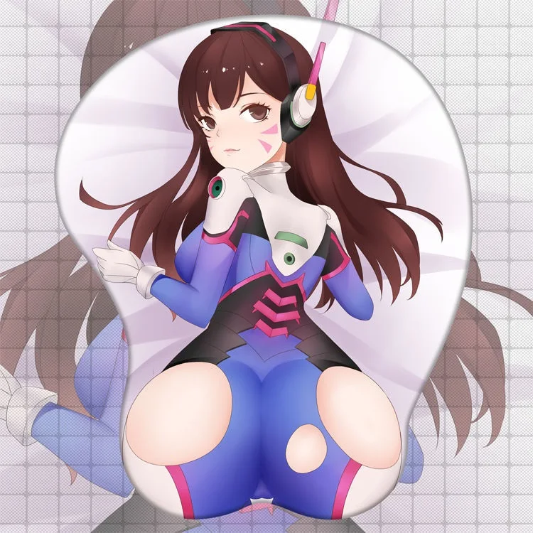 

Style computer wrist rest mousepad custom oppai cartoon girl sexy big ass mouse pad Spot fast shipping breast wrist mouse pad