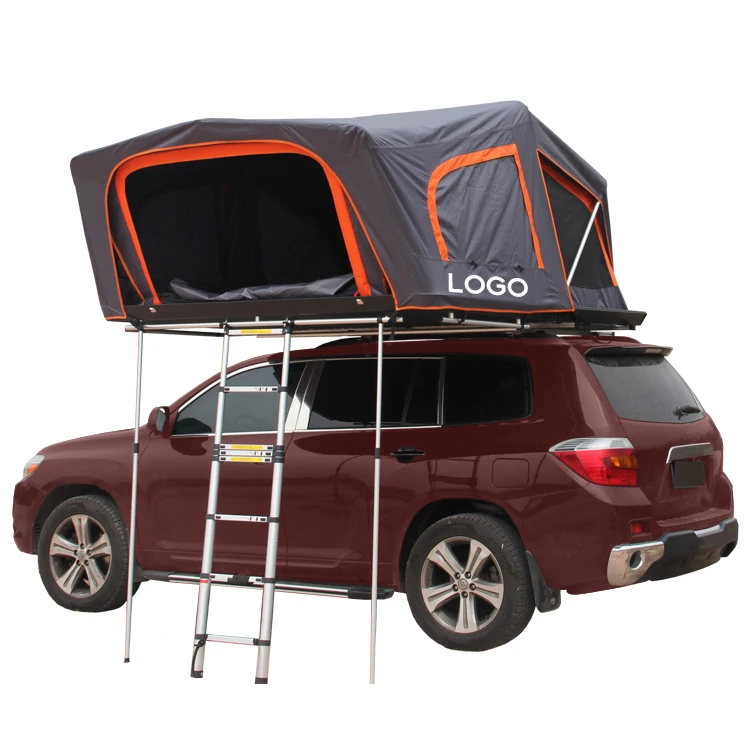 

WILDSROF 2021 Customized roof tent car aluminum hard shell roof top tent for camping rooftop tents 4 person