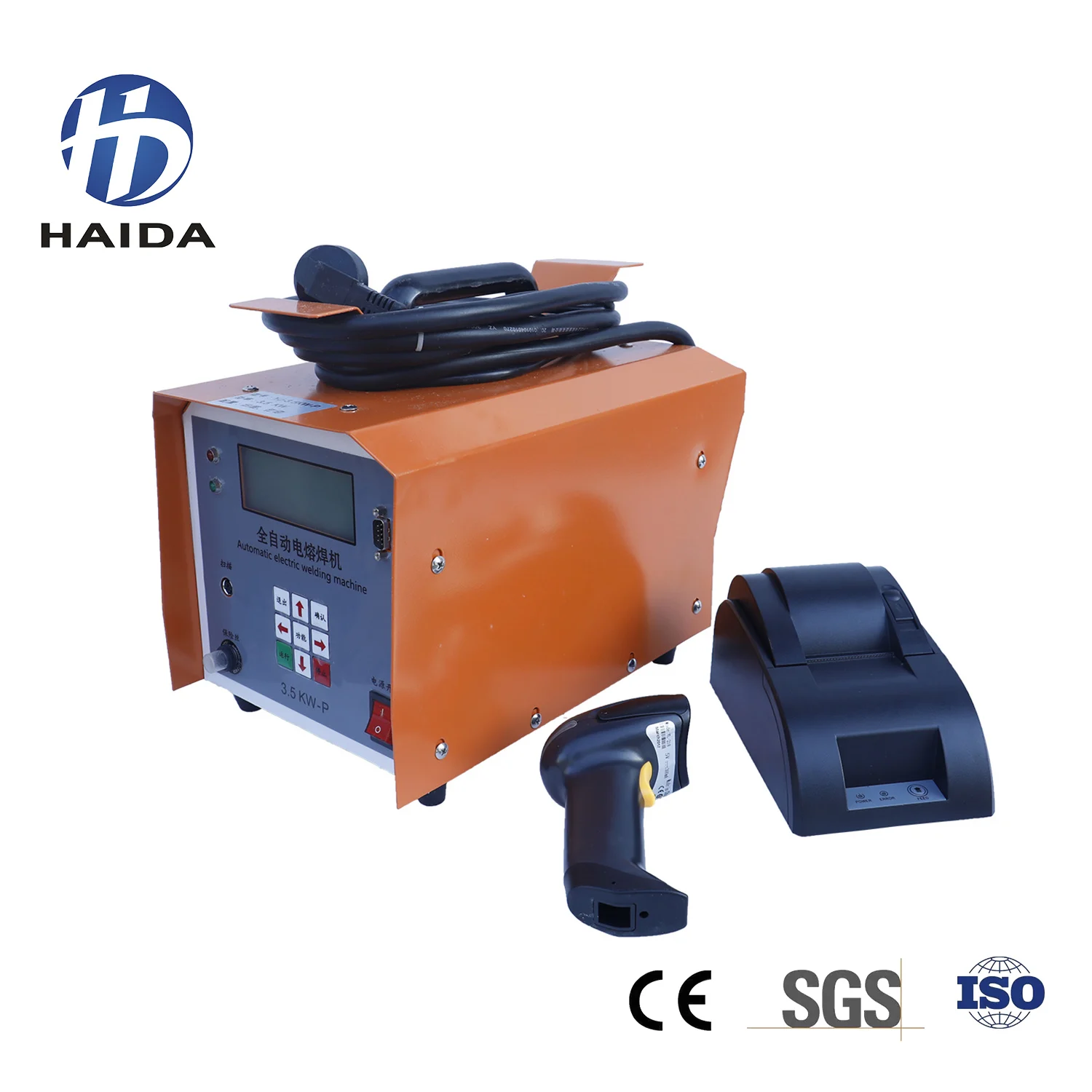 Plastic Pipe Electrofusion Welding Machine Model Hddrhj315 Hot Melt
