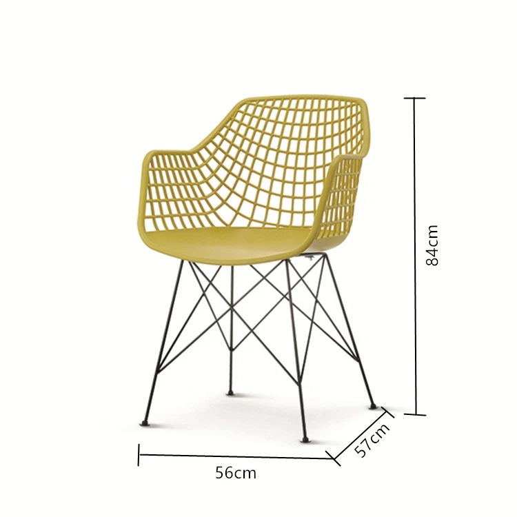 cheap new model modern outdoor used small weight dinning pp dining plastic chair