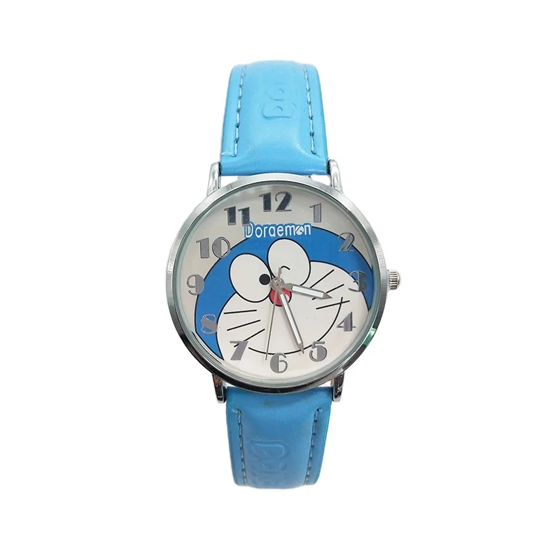 

Hot sale cartoon kids girls boys doraemon quartz watch low price OEM