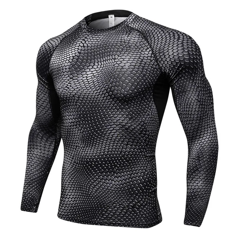 

Huayida Drop Shipping Hot Sale Men T Shirt Slim Fit Crewneck Long Sleeve T Shirt For Men, As the picture shown