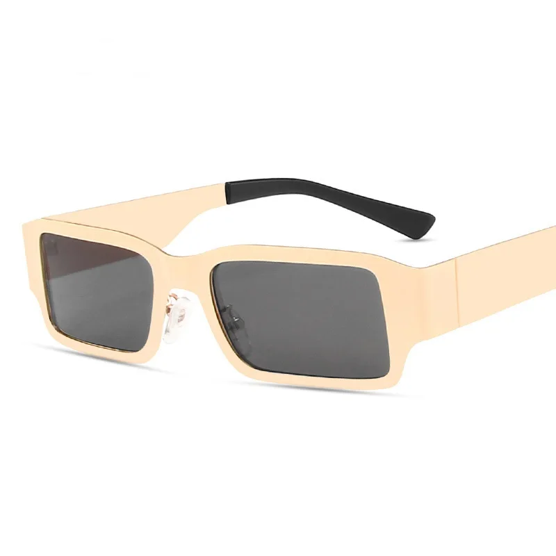 

GDbetter must-have small square mteal frame sunglasses hot selling