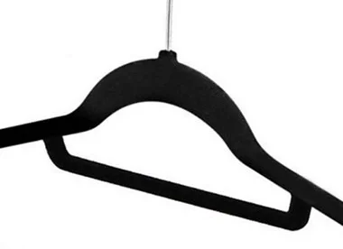 2020 new clothes hanger anti slip t shirt hanger, custom hanger with logo