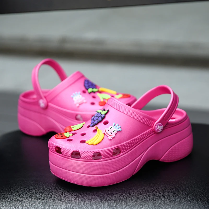 

Fashion Hot Sell Water Shoes Croc Domes Style Slip Platform Clogs Cocs Clog Platform Women