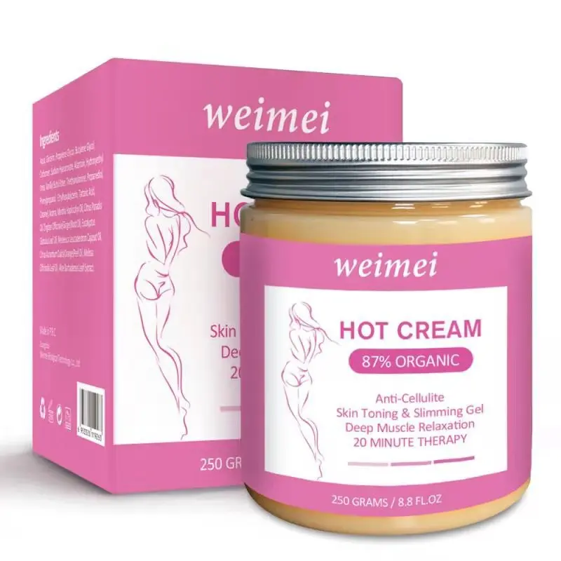 

Deeply relax muscles soothe and regulate skin resist cellulite hot cream slimming cellulite cream 250g hot slimming cream