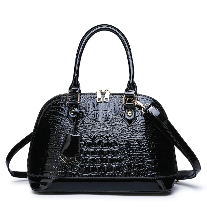 

Popular Design Crocodile Skin Woman Bags Luxury Handbags Wholesale Shoulder Bags 2021 Ladies Women