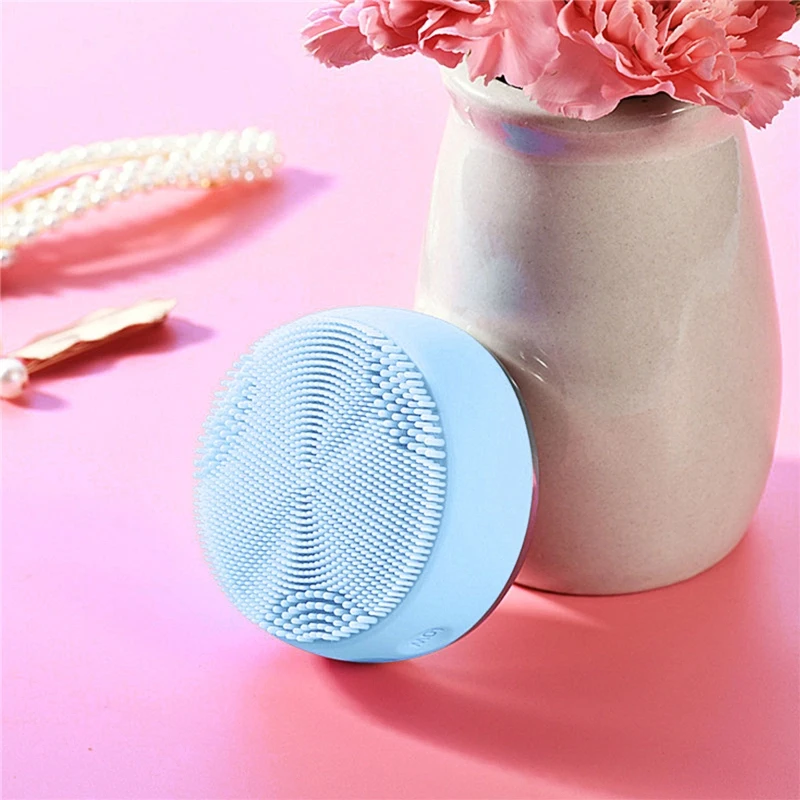 Multifonctionnelle Ems Sonic Vibration Brosse Visage Rajeunissement De La Peau Soins Du Visage Produit De beaute Femme