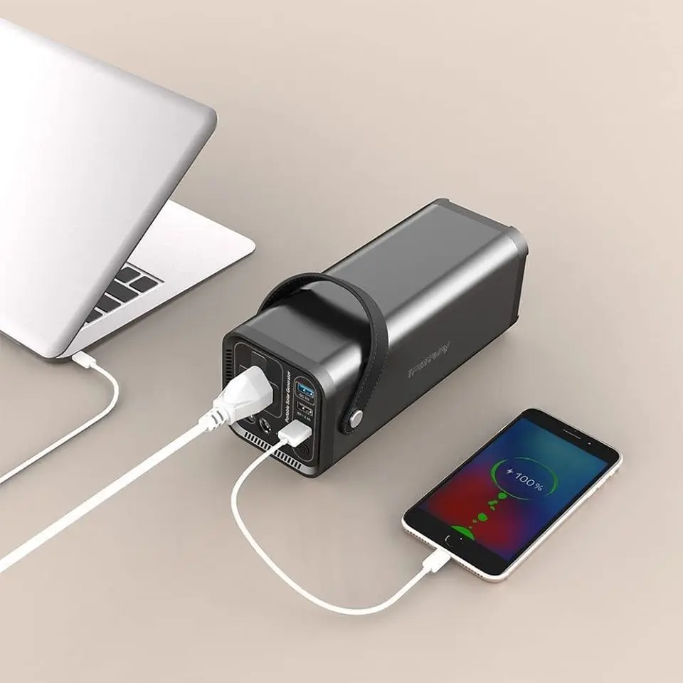 Outdoor Portable Power Bank With Ac Output 220v 150w Pd Power Bank