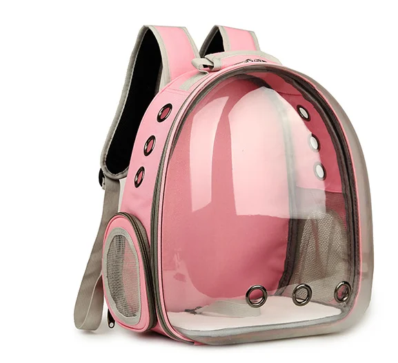 

Pet Bag Carrier Space Capsule Bubble Transparent Backpack for Cats and Puppies Designed Travel Pet Cages other pet products, Red,yellow,blue,green,black,purple