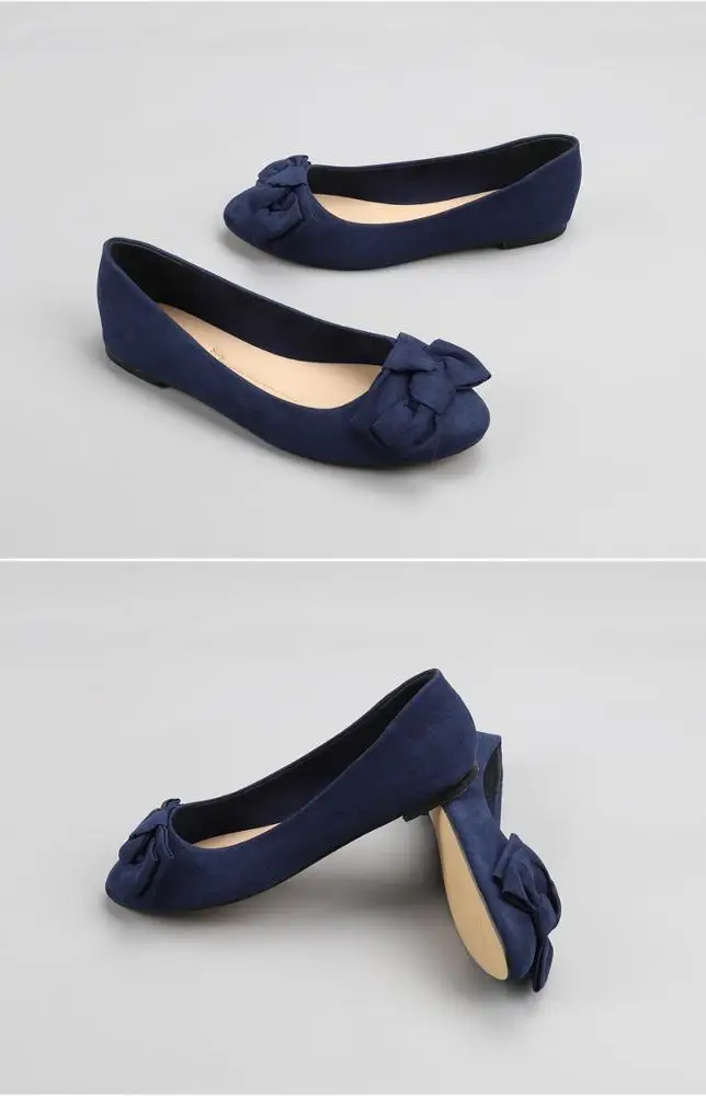 
Ladies fashion wholesale flat ballet pumps dress shoes for women 