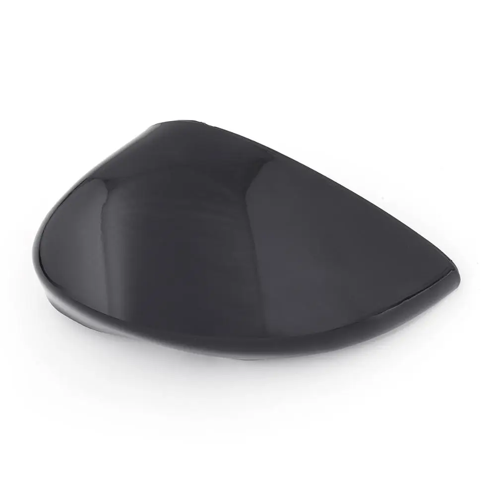 

Areyourshop Right Gloss Black Wing Door Side Rearview Mirror Cover For Ford Fiesta 09 10 11 12 13 14 15, As picture shown