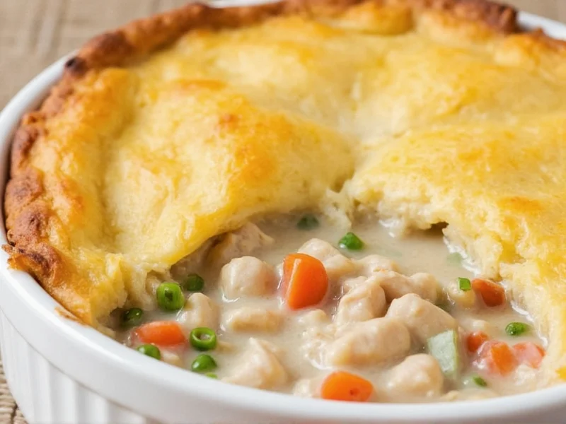 Easy Chicken Pot Pie Recipe with Cream of Chicken Soup
