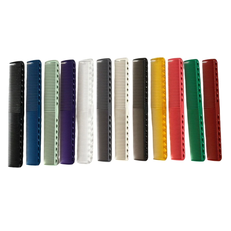 Hairdressing Japanese 1pc 18.9cm Resin Classic Multifunctional Hair Cutting Comb for Salon 336 Anti Frizz Double Sided Comb