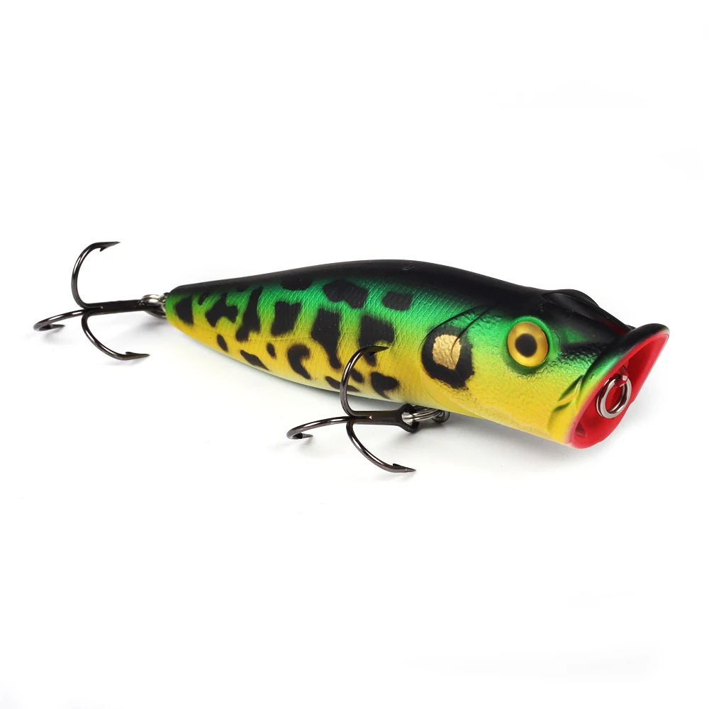 

Big Mouth Pop-x Big Topwater Popper Lure 130mm 54g Bass Bait FP03, 6 colors