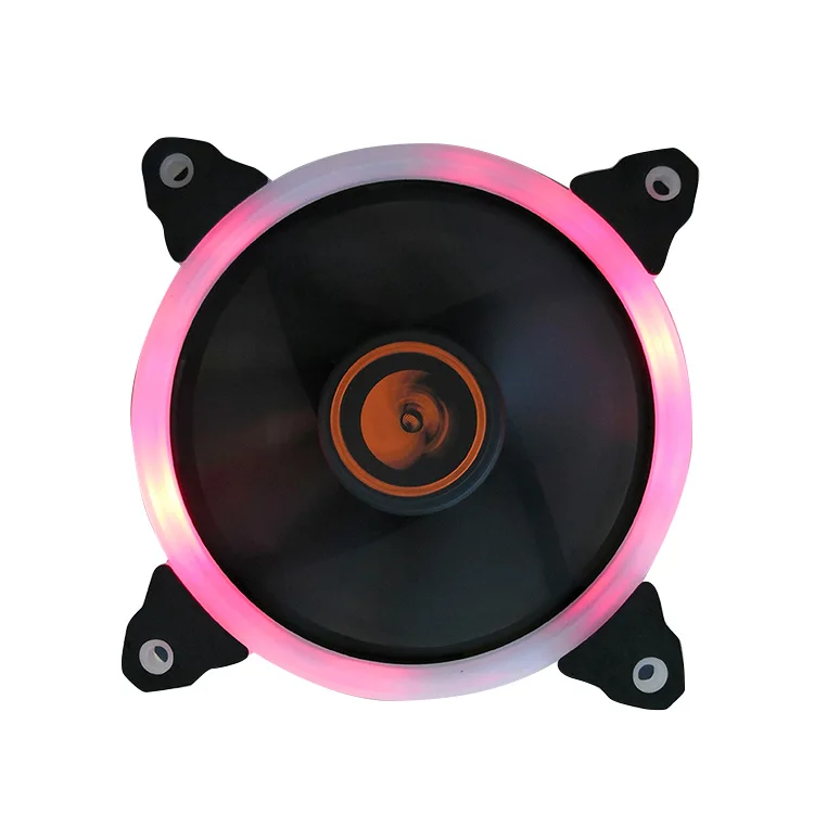 

Factory Wholesale Red RGB Led Liquid Cooling 120*120*25mm DC Fan