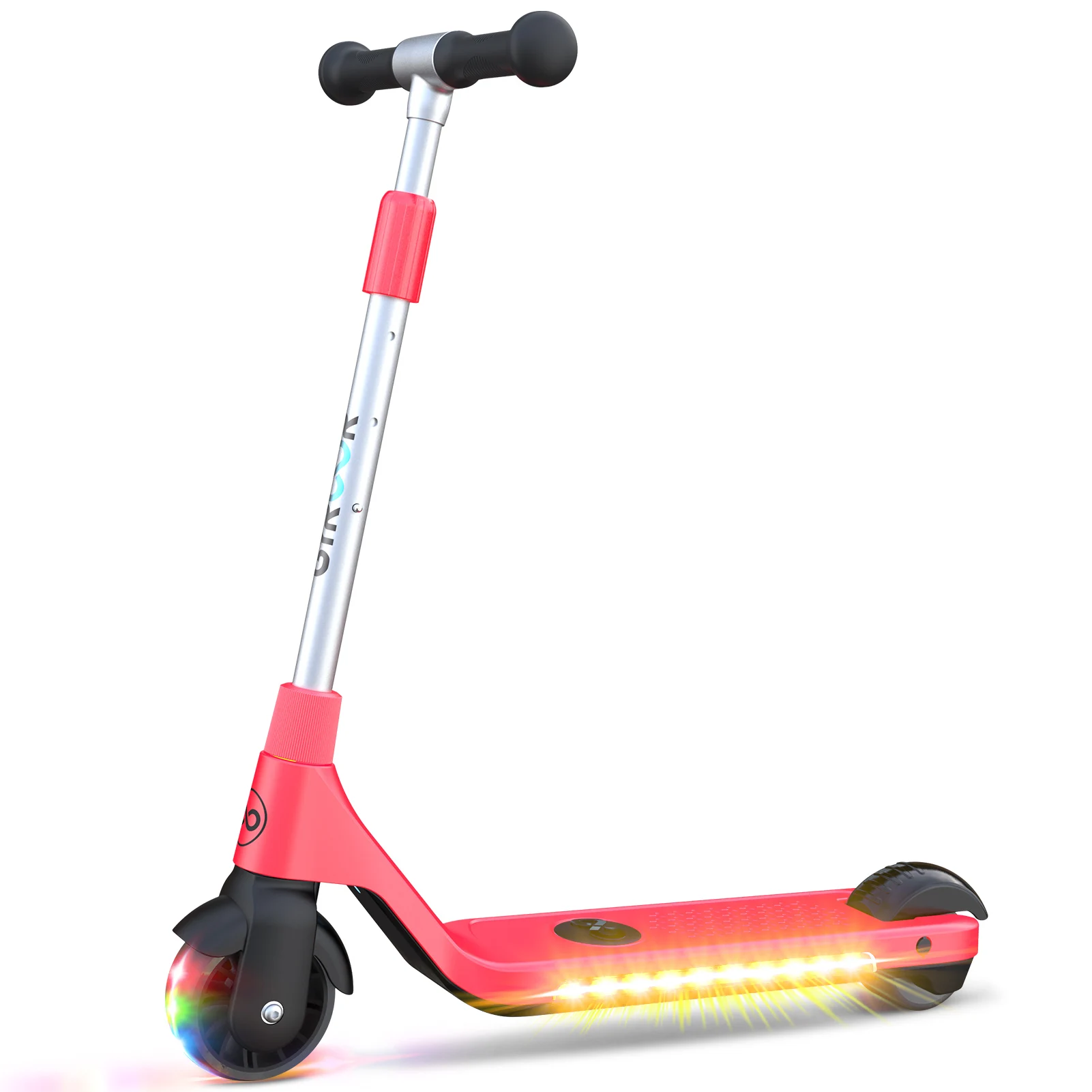 

GYROOR 60w children electric scooter approved safety scooter for kids electric scooter, Black, white, pink, blue, customized