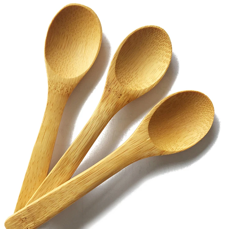 

Hot Sale Mini Wooden Spoon Kitchen Cooking Teaspoon Condiment Utensil Coffee Spoon Kids Ice Cream Tableware Tool, Yellow