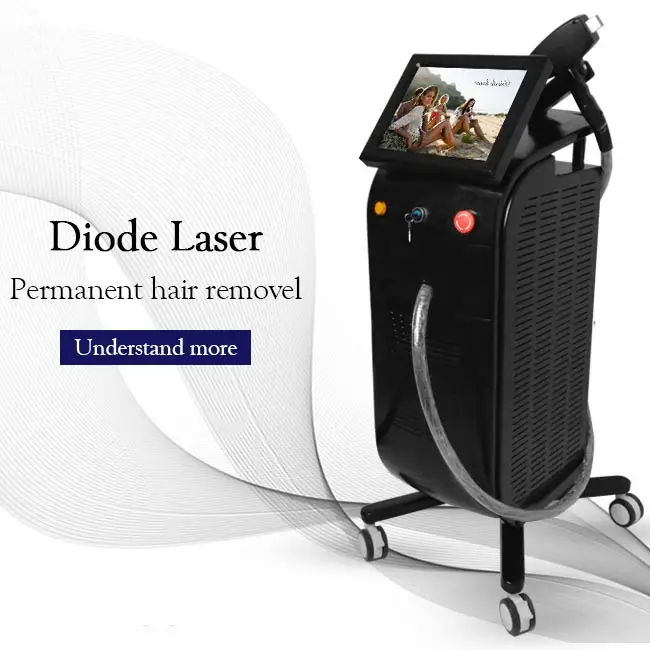 

2022 Gentlease 808nm beauty machine diode laser hair removal device, Variety choices