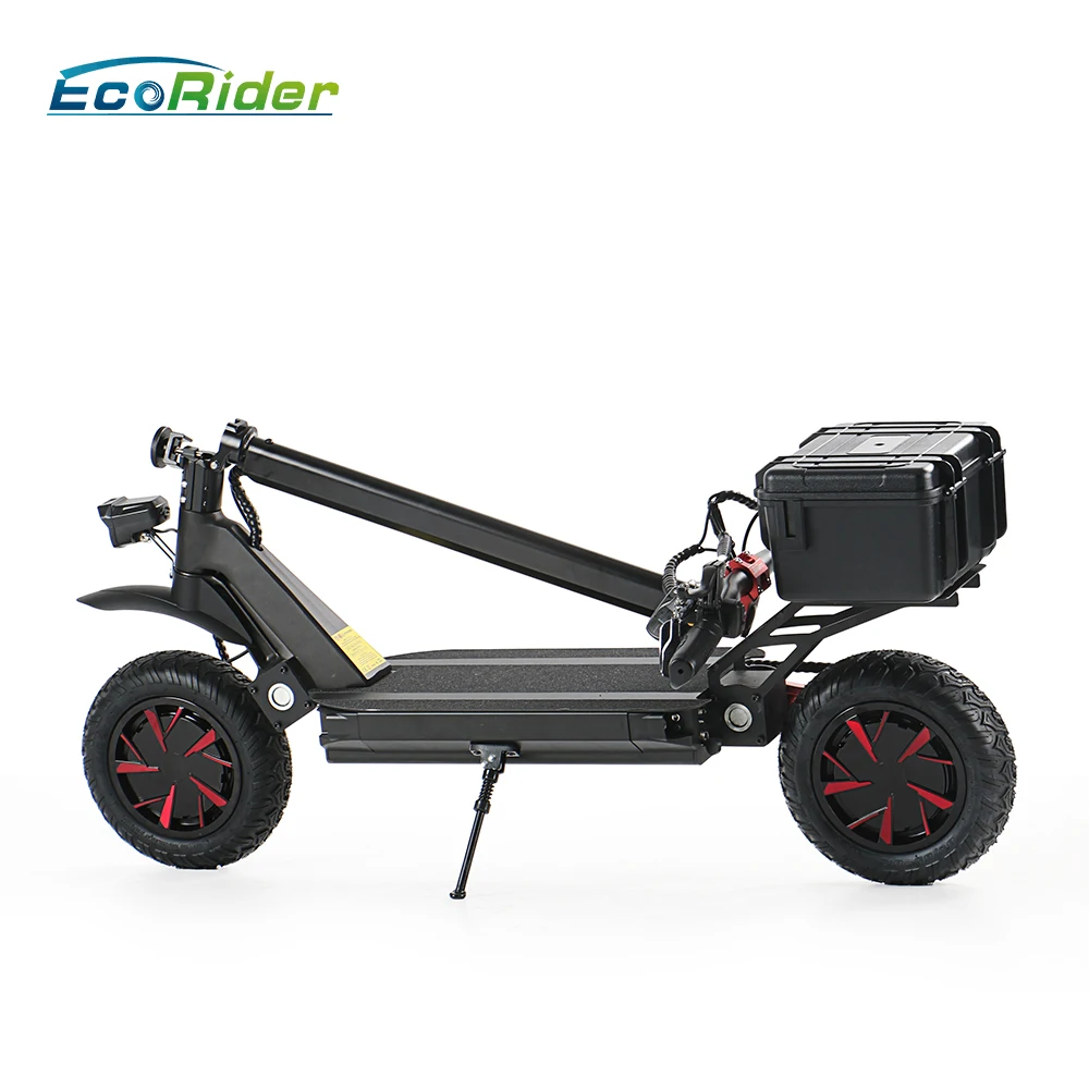 

Ecorider E4-9 Kick Scooters Off Road 3600W Scooter Fast Electric Scooter Two-wheel Scooter 60V/20.8AH Lithium Battery Ce 150KG