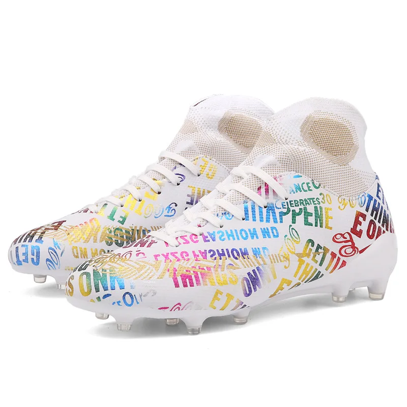 

Custom logo China Supplier blank high tops shoes cheap high top football shoes soccer shoes for men teen boys, Color soccer shoes