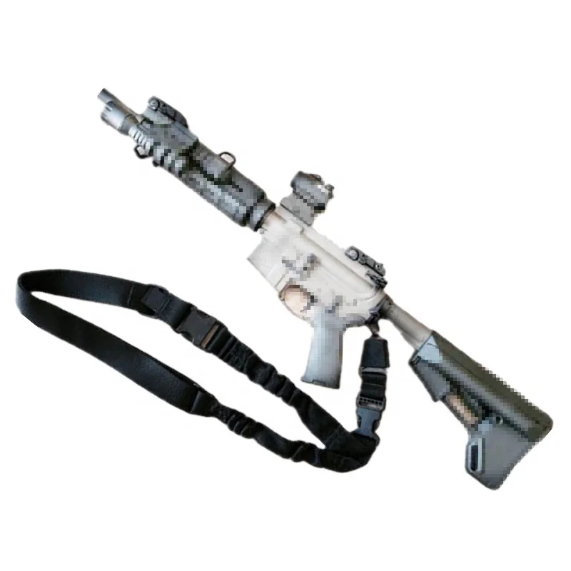 

Yakeda adjustable tactical 1 single point outdoor hunting paintball gun accessories shotgun belt senapan rifle sling, Black