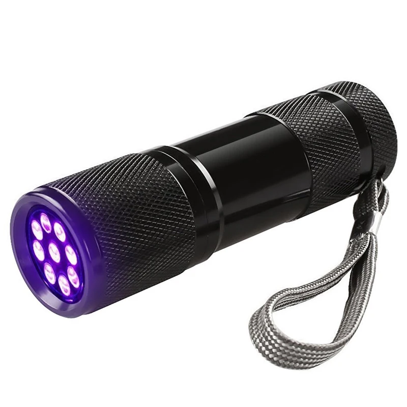 Handheld Uv Curing Torch Wholesale Uv Led Torch Nails Ultraviolet Torch Light, Uv Lighting Purple Flashlight For Testing Gem
