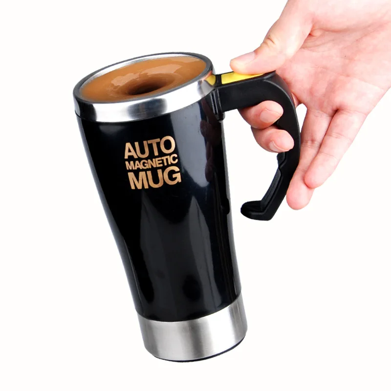 

Stainless Steel Mug auto magnetic stirring coffee cup self stirring coffee mug, Customized