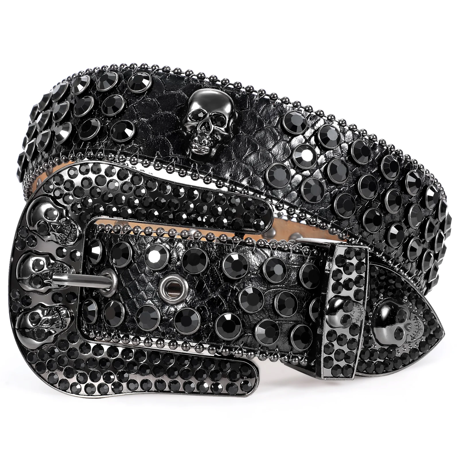 

New Trend Big Brands Oem Factory Custom Casual Women Rhinestone Waist Western Belts Rhinestone