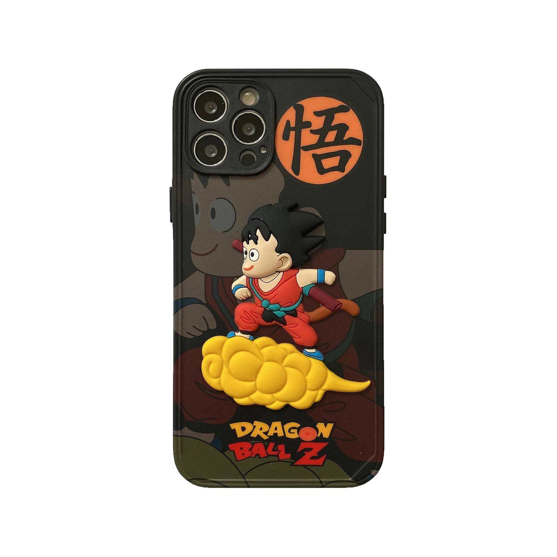 

Free Shipping - 3D Dragon Ball Son Goku for iPhone 12 pro max 11 X 7 8 Plus Cartoon Animate phone case cover, Colorful