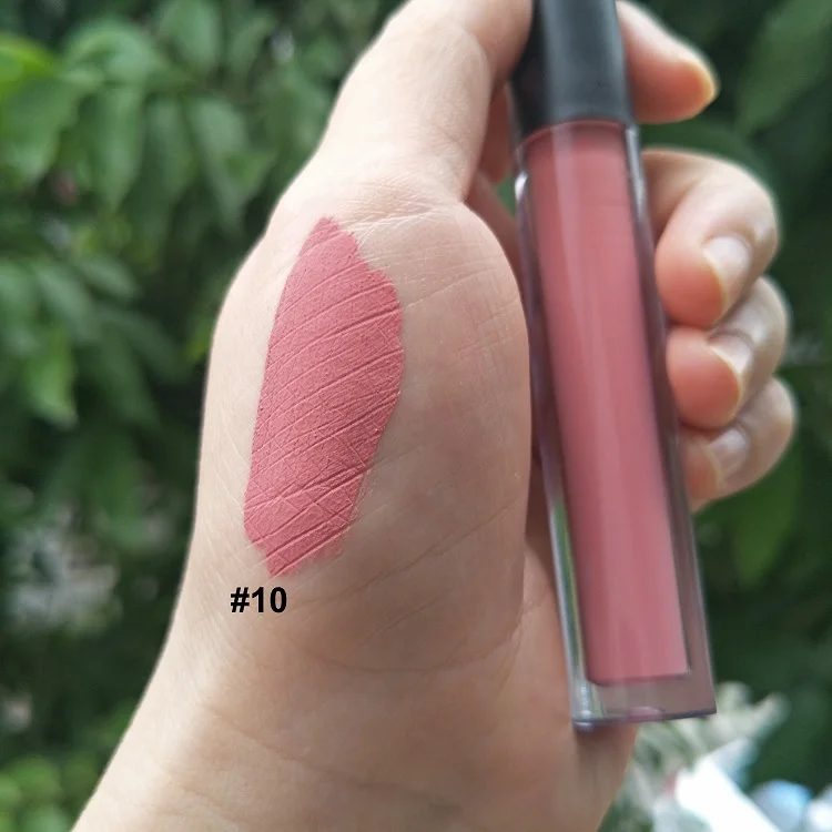 

Private Label Oem Vegan Maquillaje Makeup Nude Cosmetic Waterproof Matte Liquid Lipstick, 18 colors for option
