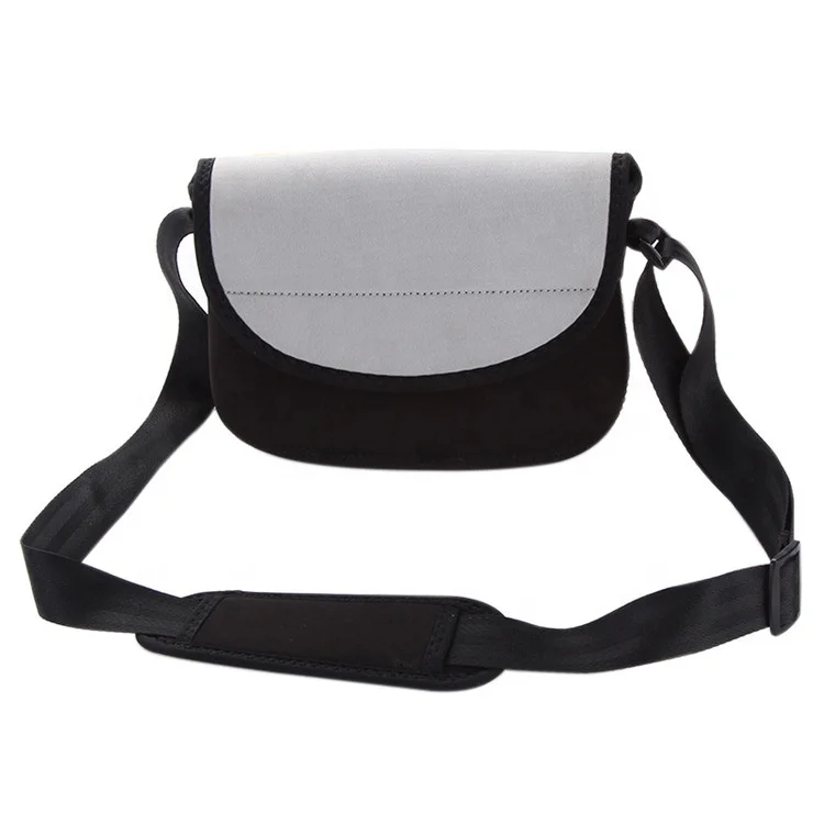 
Lightweight Neoprene Shoulder Bags Cross Body Messenger Bag for Student Travel or Everyday Pack Plain Unisex Customized 