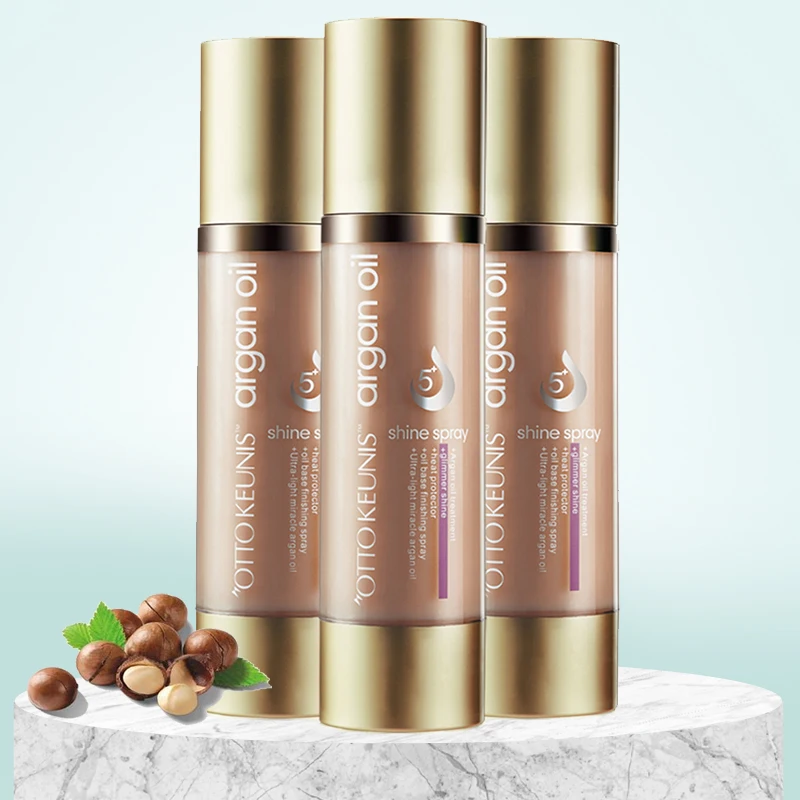 

Wholesale Professional Silky Salon Hair Styling Product Argan Oil Heat Protection Hair Spray