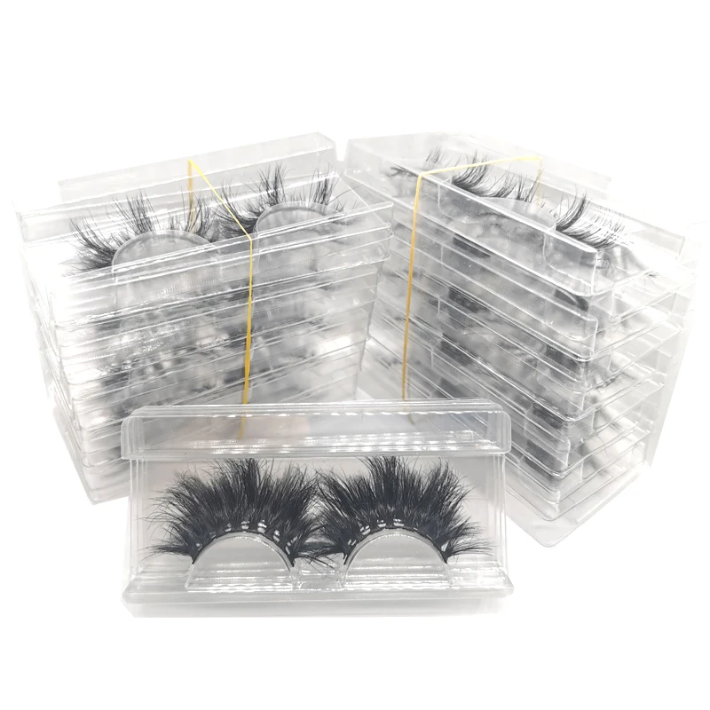 

Wholesale Eyelashes 3D Mink Lashes Handmade Fluffy Dramatic Lashes Cruelty Free False Eyelashes Makeup Lashes