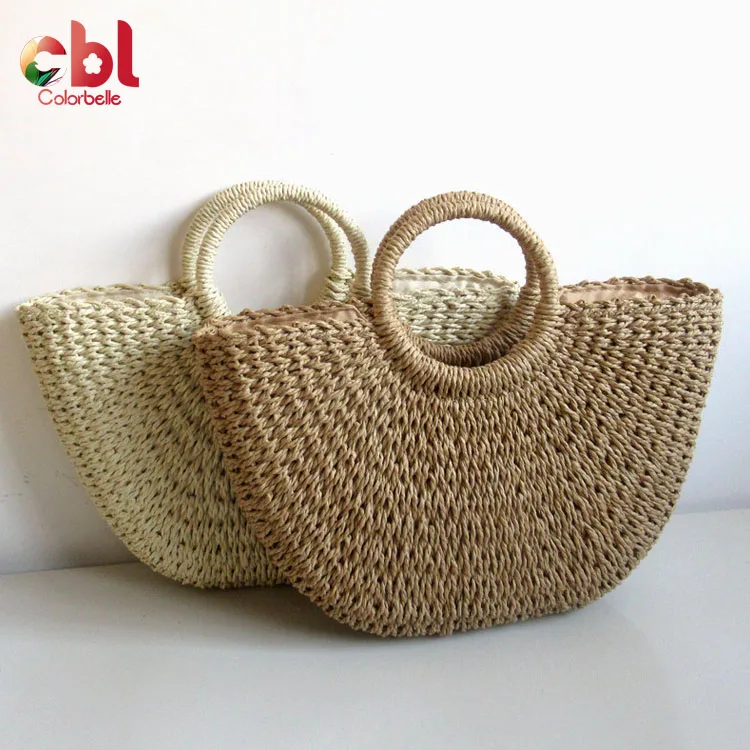 

eco friendly fashion handbags beach handbags beach bag travel straw handbags, Nature